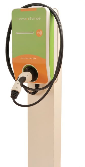 Ladeesäule mit Standfuss
